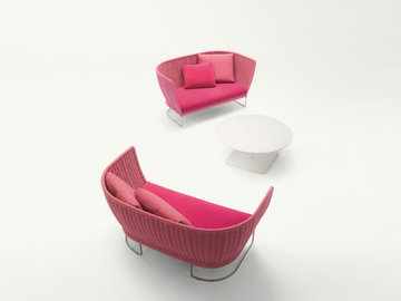 AMI - 3 seater garden sofa by Paola Lenti - view 3